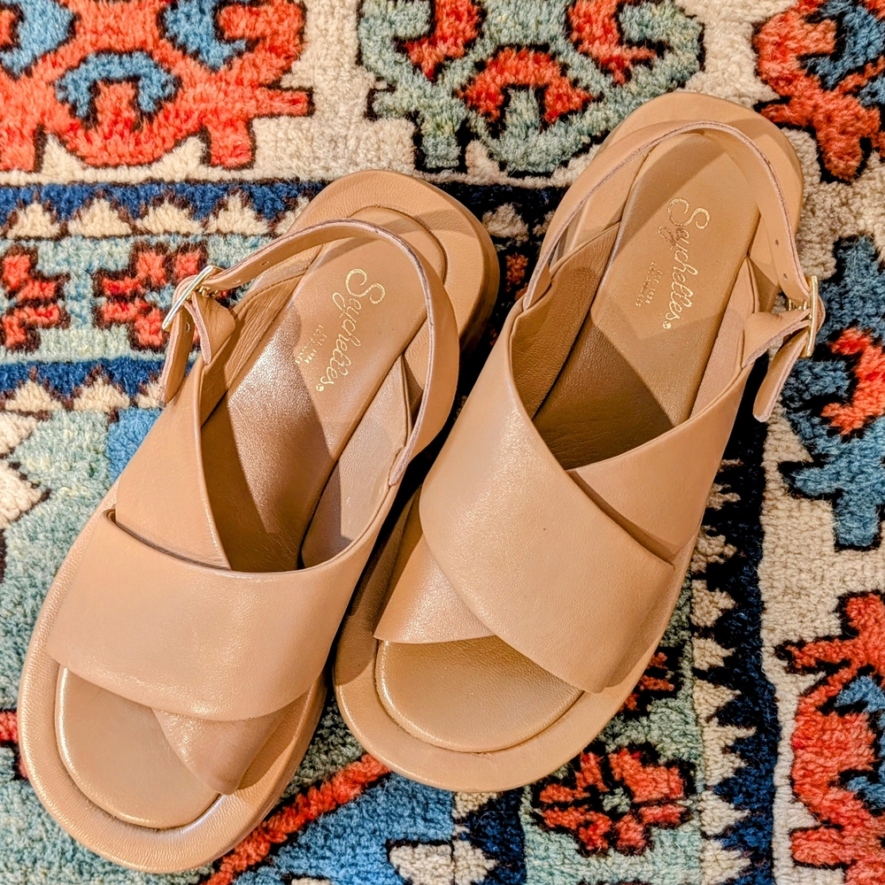NEW Seychelles Leather Sandals